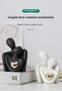 Modern-style Decoration Couple's Ornaments ceramic statue Home Decor Table Decoration and Accessories