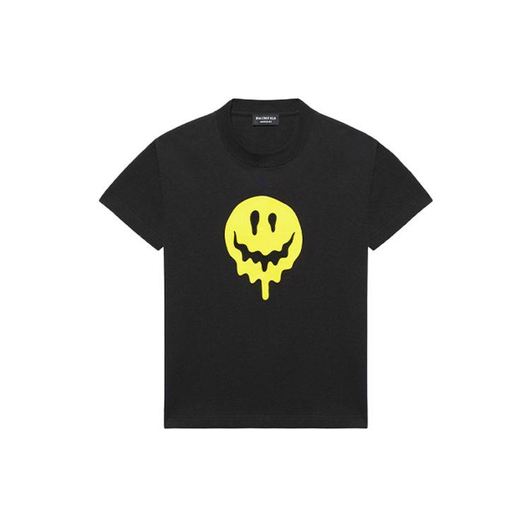 Balenciaga Regular T Shirt Women's Black 612964TKVA31361