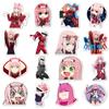 50pcs Anime Darling In the Fanxx Stickers Zero Two 02 Car Stickers For Laptop Luggage Motorcycle Suitcase Skateboard PVC Decals