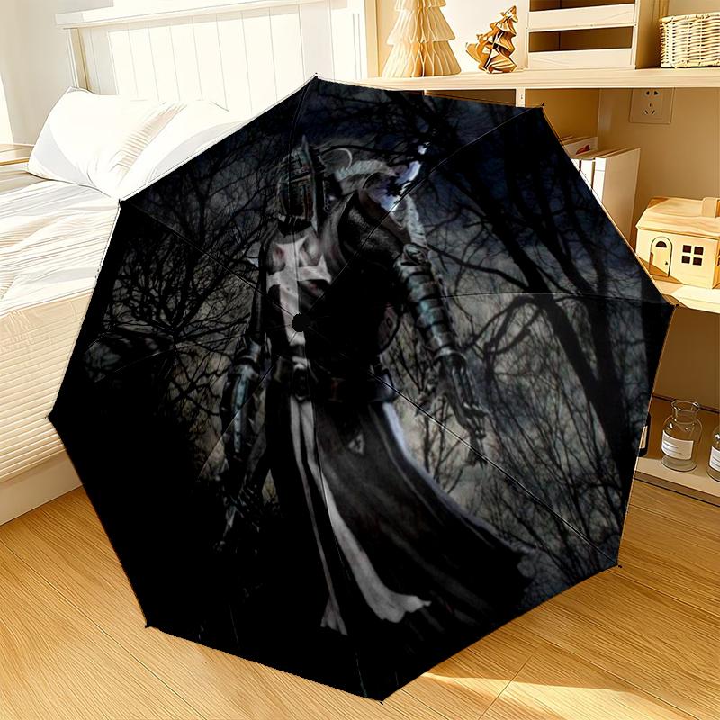 Knightly Valor And Patriotism Umbrella 8-Frame for Travel, camping, Casual Lightweight Portable Umbrella, Essential for every family Holidays Gift