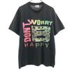 VARIETY 80s Vintage Made In USA Short Sleeve Single Stitched Printed Logo T-shirt Men's Used