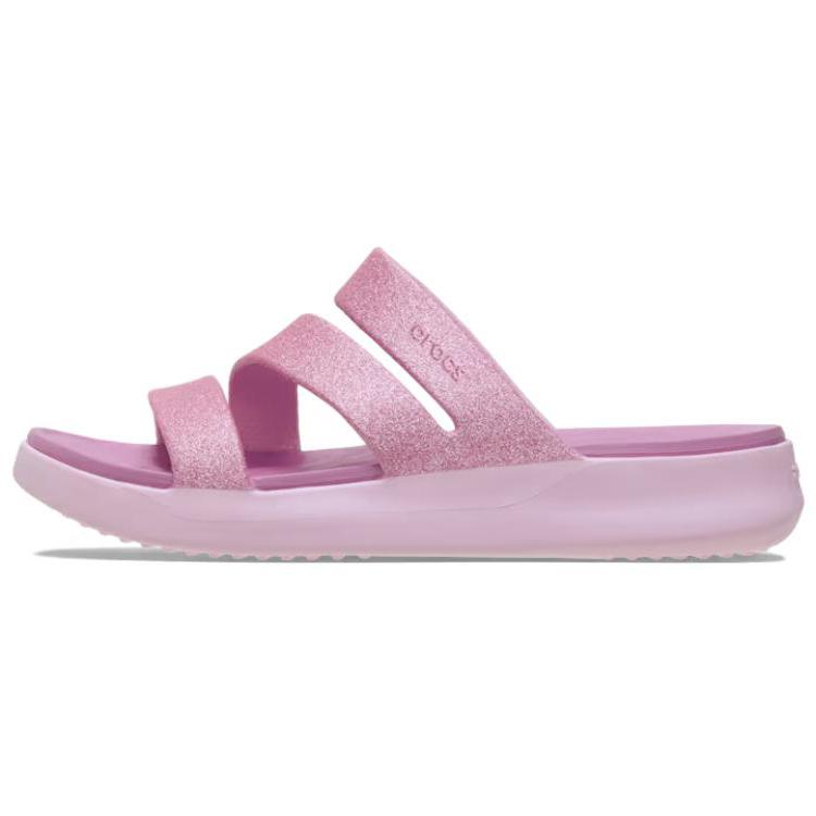 Crocs Slide Slippers Women s Milk Pink 210446-6ZW 36-37