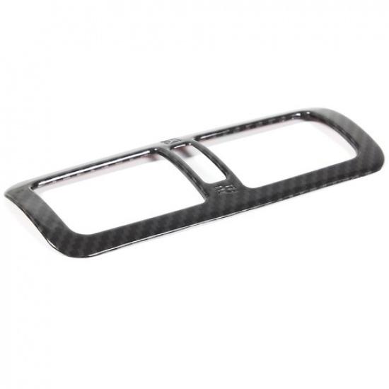 ABS Carbon Fiber Rear Air Outlet Vent Trim Cover For Infiniti G-Series 2009-13