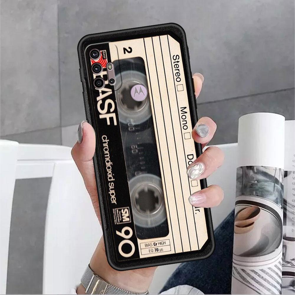 

Чехол-кассета с магнитной радиолентой для Motorola G30 G9 Play G82 G52 G60 G8 G9 Power G50 One Fusion Edge 30 20, мягкие чехлы для телефонов One Hyper