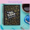 White Premium Antiplanner Notebook Paper Antibleed Design Adhdfriendly Daily Organizer With Comics