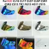 Helmet Visor for HJC CL16 CL17 CLST CLSP CSR1 CSR2 CS15 TR1 FG15 HS11 FS15 Helmet Shields Uv Protection Capacete AccessoriesSpeed Sensors 6