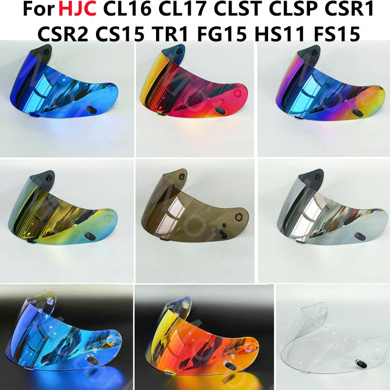 Helmet Visor for HJC CL16 CL17 CLST CLSP CSR1 CSR2 CS15 TR1 FG15 HS11 FS15 Helmet Shields Uv Protection Capacete AccessoriesSpeed Sensors 6