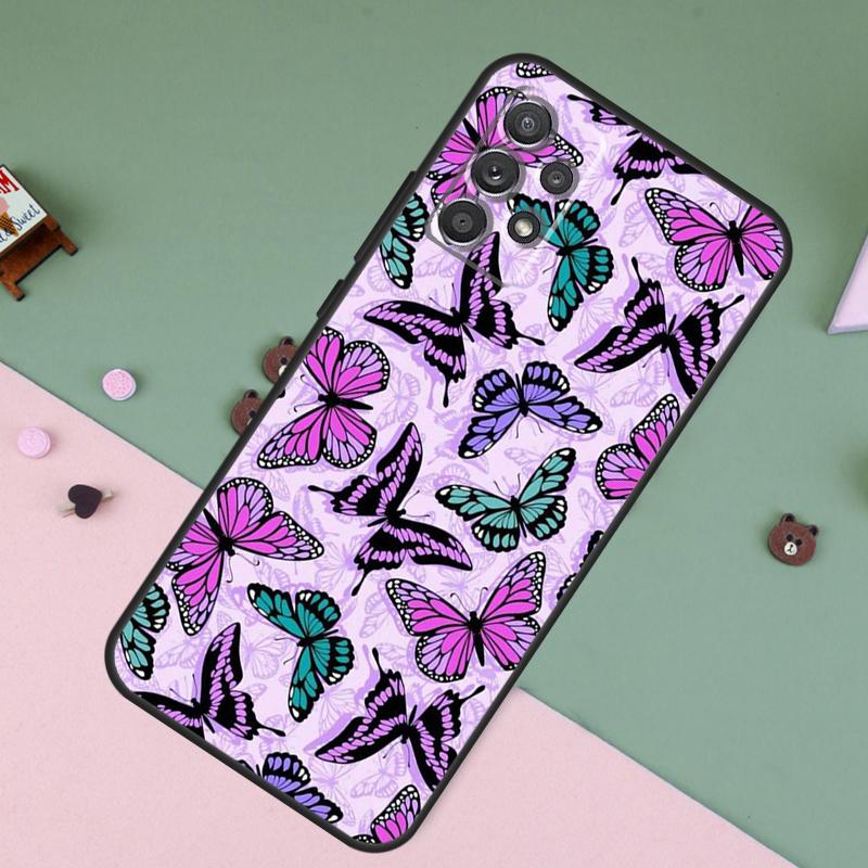 Luxury Butterfly For Samsung Galaxy A56 A36 A26 A16 A22 A32 A52 A54 A34 A14 A55 A35 A15 A53 A33 A05 A06 Case