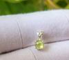 Natural Green Peridot Tourmaline Gemstone 925 Sterling Silver Pendant A 134 Gift