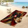 Toalla de Playa con Estampado de Fútbol de Austria Secado Rápido Súper Absorbente Suave Toalla de Baño para Nadar Playa Viaje Ventilador Souvenir Regalo