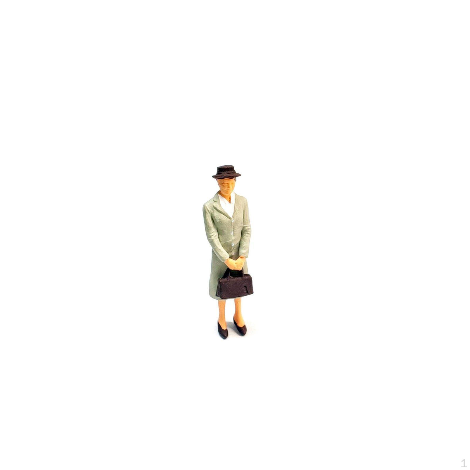 1:64 Scale People Figure Collectible 1:87 Character Model High Precision Retro Design