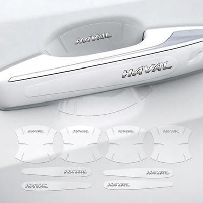 4/8 Piezas Pegatinas Transparentes de Protección para el Tazón de la Manija de la Puerta del Coche Accesorios Para Haval Dargo Jolion H6 3ª 2021 2022 H1 H2 H9 H3 F7