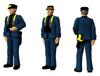 Beaver Corporation Scale Japanese Navy Officer and Lookout 3D Printer BELF7218 1/72 Figures, 29-Piece Set, Kit,