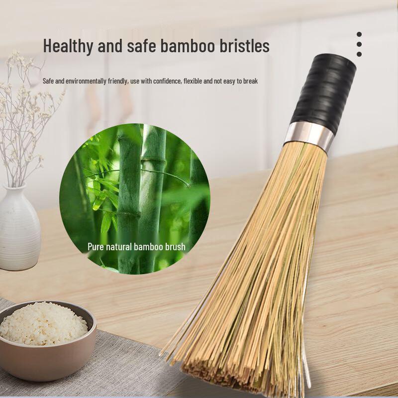 Natural Bamboo Pot Brush