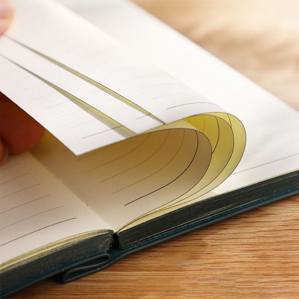 Retro Leather Diary Soft Pocket Notebook Portable A6 Notebook  Student