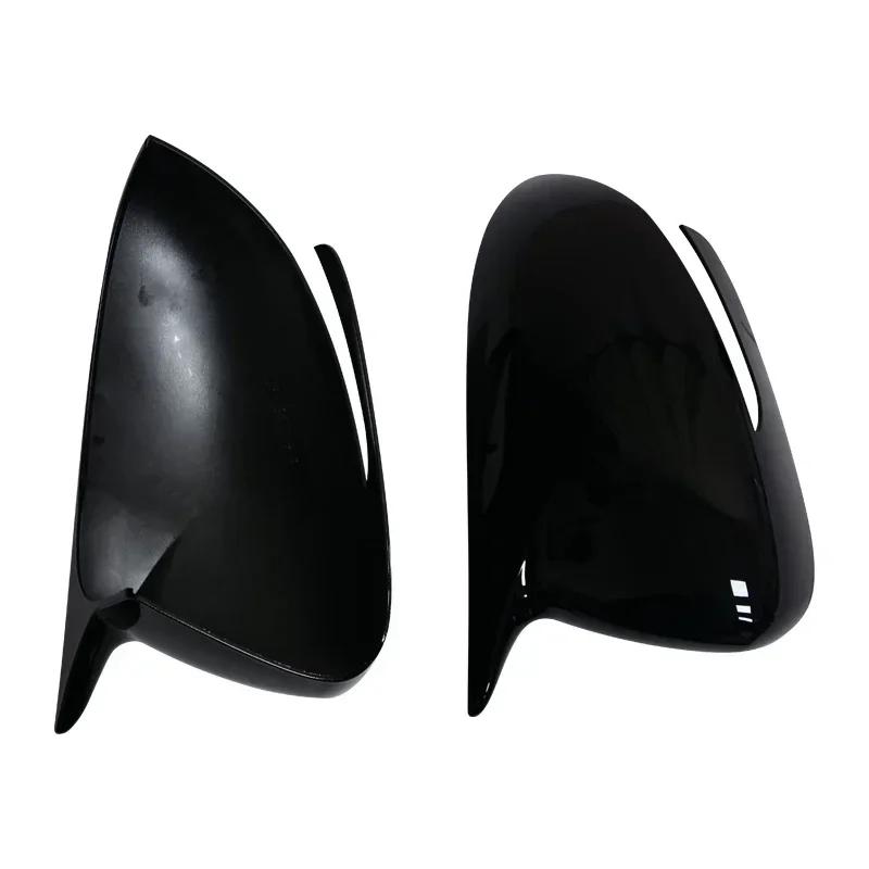 Sidospegel Glanssvart Bil Typor Backspegelkåpa För KIA KX5 och Sportage 2016 - 2019 Spegelhus Dekorationslist