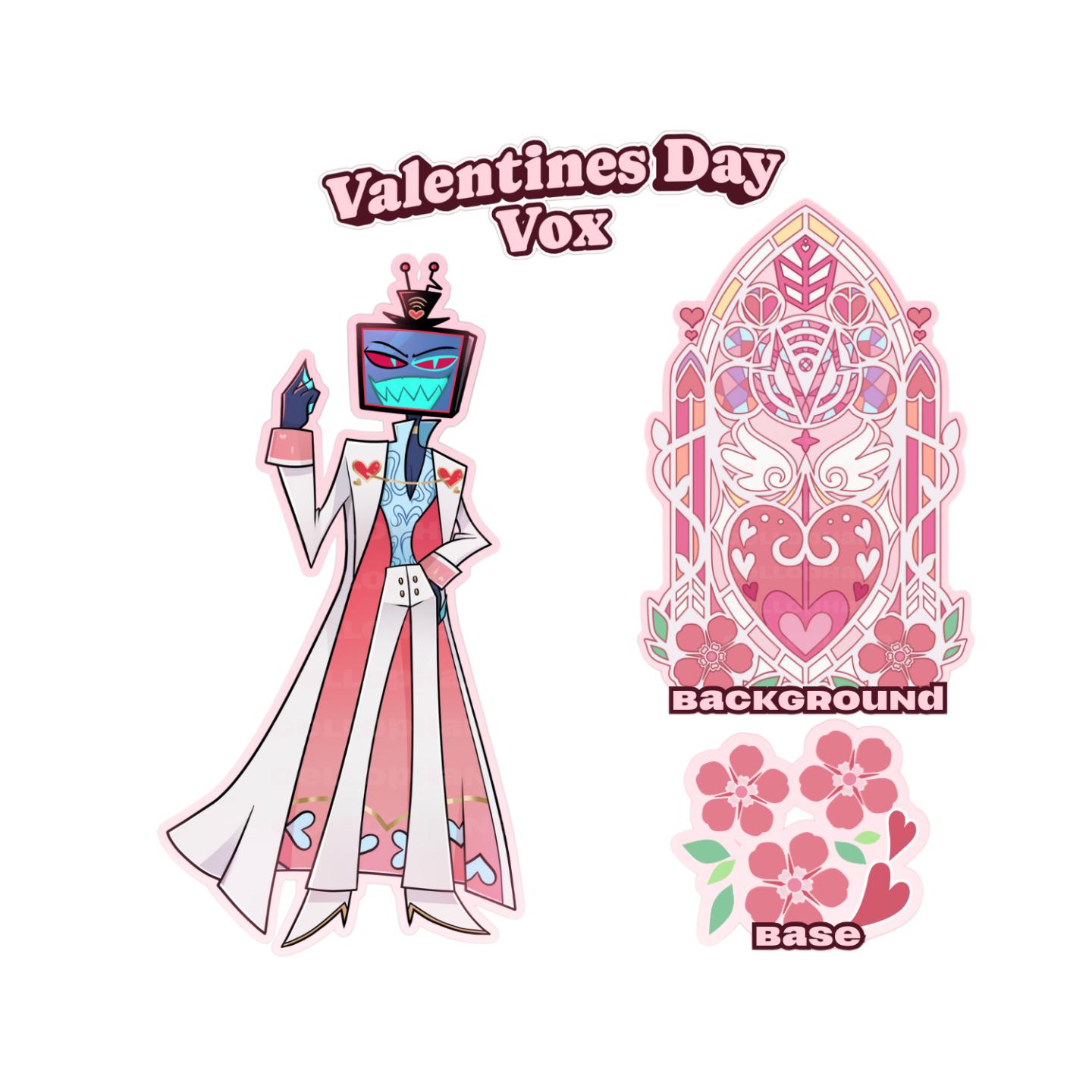 15CM Acrylic Standee Alastor Alastor Vox Anime Peripheral Desktop Ornament Decoration Valentine s Day Gift