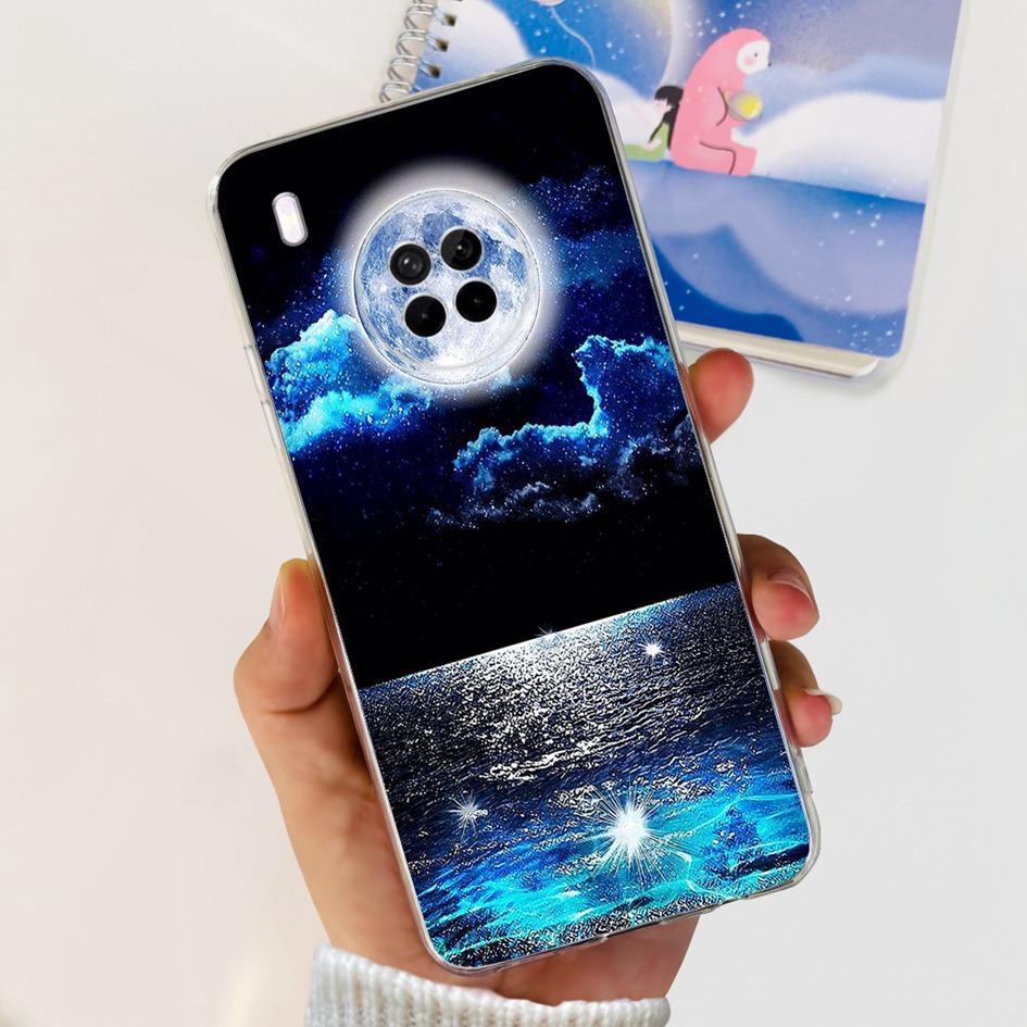 For Huawei Y9a Case Cover For Huawei FRL-22 FRL-23 FRL-L22 FRL-L23 Nova Y9a Phone Case Soft Silicone Clear Protection Funda Capa