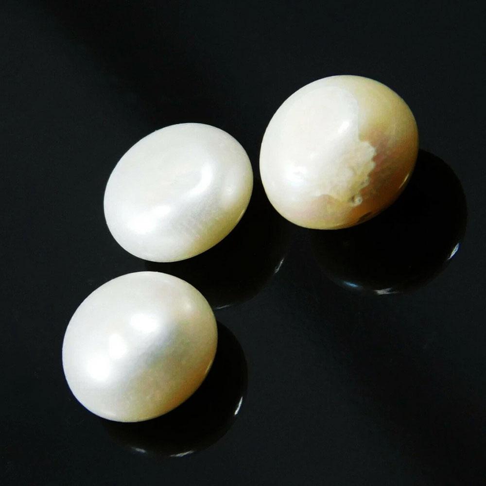 Lot of 24 Natural White South Sea Pearls – 6-9 Ct, High Luster, Certified Natural Pearl Gemstone