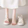 Roman Sandals Platform-soled Summer New Casual Fairy Wind Soft-soled Beach Sandals