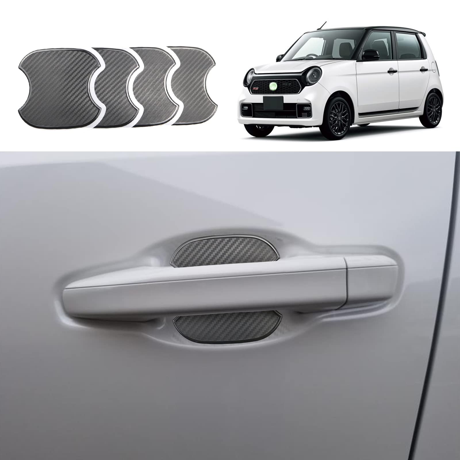 

[GAFAT] Защита ручек дверей автомобиля Honda N-ONE 2-го поколения тип JG3 тип JG4 2020+ чёрный