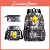 Wobbly Life Kids School Backpack Set With Breathable Oxford Fabric For Middle School Students