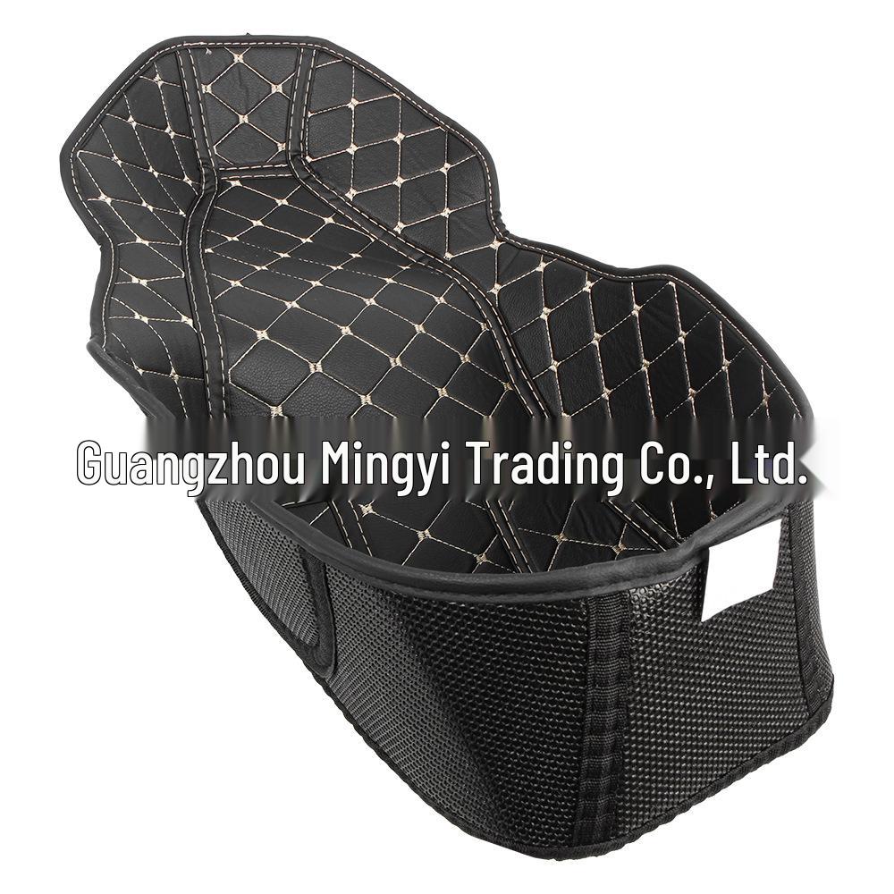 Honda ADV150 PCX150 Motorcycle PU Leather Seat Bucket Liner Pad жёлтый/чёрный