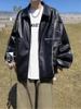 Men's Retro PU Leather Jacket - Trendy Korean Style, Street Fashion, Hip Hop Cardigan, Autumn/Winter Outerwear
