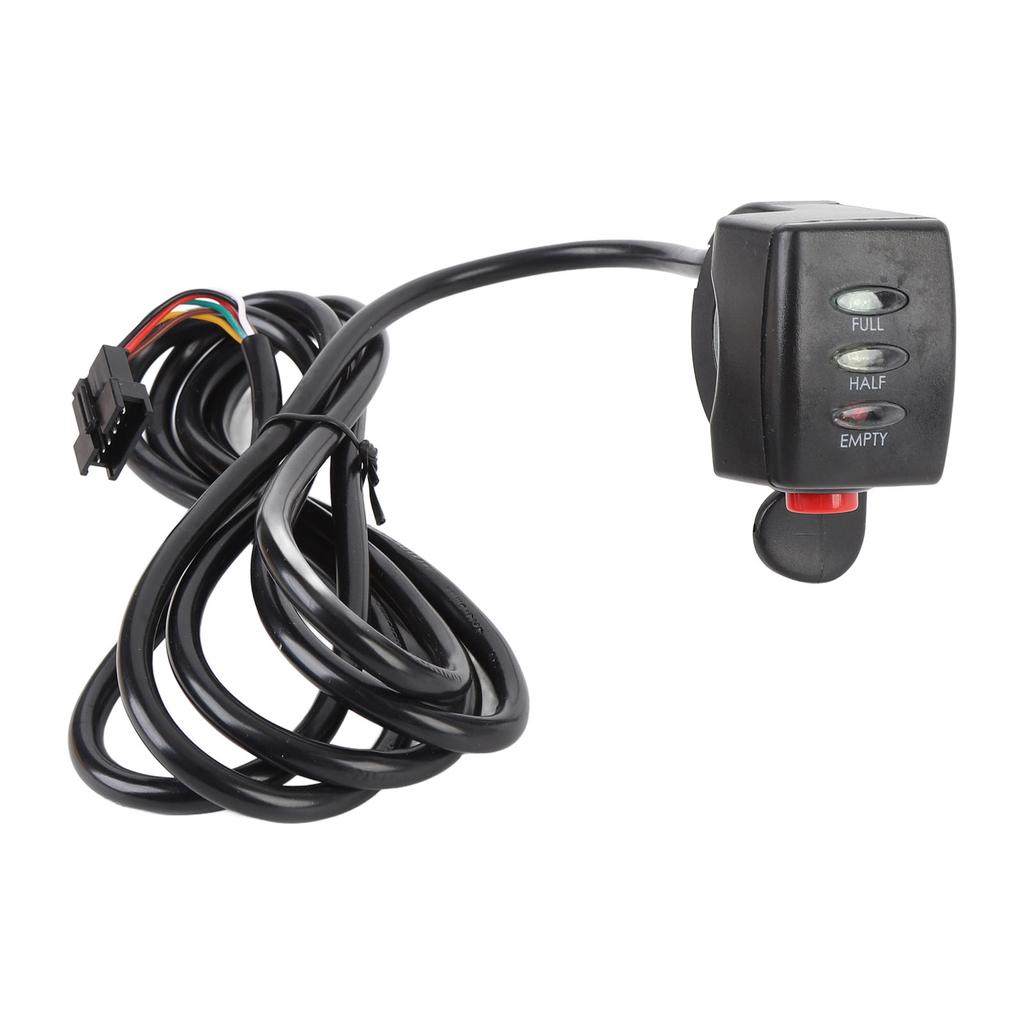 Electric Thumb Throttle Speed Controller 48V 15DX Finger Throttle Accelerator with Power Indicator