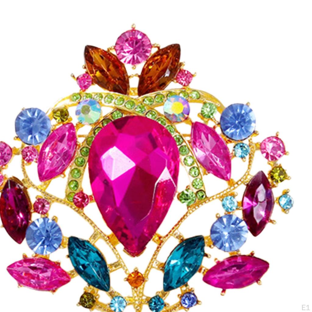 Rhinestone Brooches, Crystal Brooch, Costume Accessories, Jewelry, Women Decorative Pin for