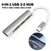 USB C HUB 3.0 Tip C 4 porturi Multi Splitter Adaptor OTG pentru Lenovo Xiaomi Macbook Pro 13 15 Air Pro PC Accesorii pentru computer