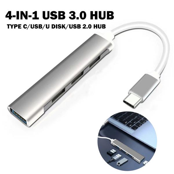 USB C HUB 3.0 Tip C 4 porturi Multi Splitter Adaptor OTG pentru Lenovo Xiaomi Macbook Pro 13 15 Air Pro PC Accesorii pentru computer