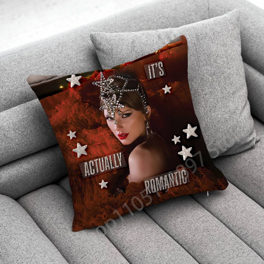 

Singer Showgirl S-SwiftS Throw Pillow Case For 50x50cm 30x30cm 55x55cm 45x45cm 40x40cm Square Bed Pillowcase Cover 30cmx30cm