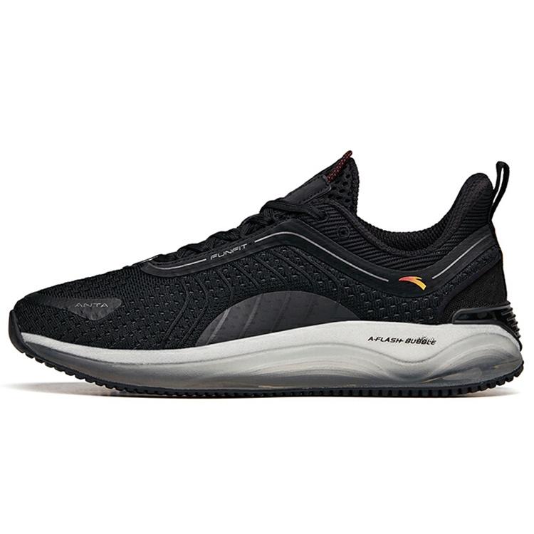 ANTA Running Series Sneakers Black Grey Men s 112135501-1 EU 44.5