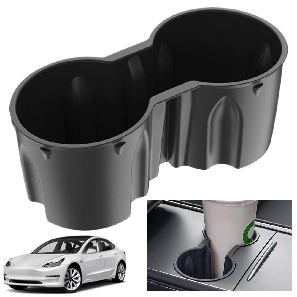 For Tesla Model Y Juniper 2025 Central Control Water Drink Holder Cup Limiter Anti-Spill Interior Car Fixed Accessories M9S6