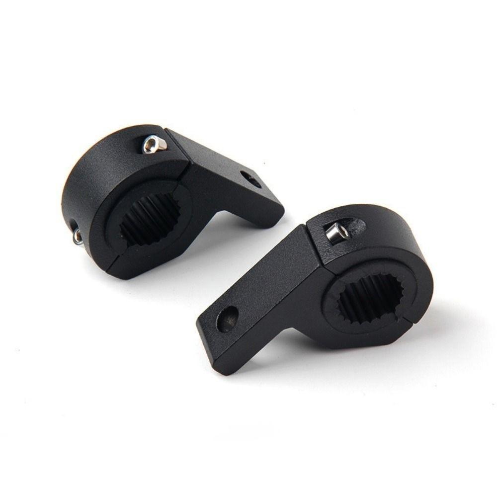 Black Car Motorcycle Headlight Clamps Motorcycle Modification Pipe Clamp For Truck Auto ATV
