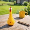 Long Neck Garden Statues Resin Animal Figurines Creative Garden Sculptures  Indoor Outdoor
