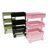 1:12 Dollhouse Mini Storage Cart Dolls Kitchen Bedroom Furniture Books Organizer
