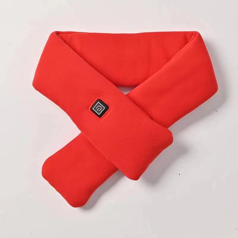 Electric Heated Neck Warmer Scarf: Smart Charging, Unisex, Shoulder Protector & Hot Compress for Winter Comfort