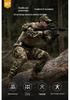 Men's Camouflage G4 Knit Frog Suit Long Sleeve Set for Outdoor Training