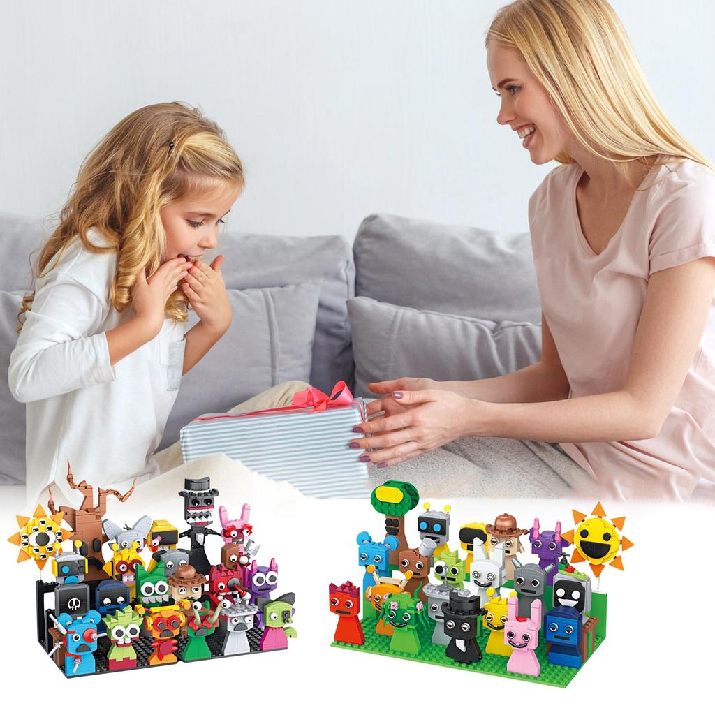 Zábavná dětská sada puzzle, stavebnice, hračka