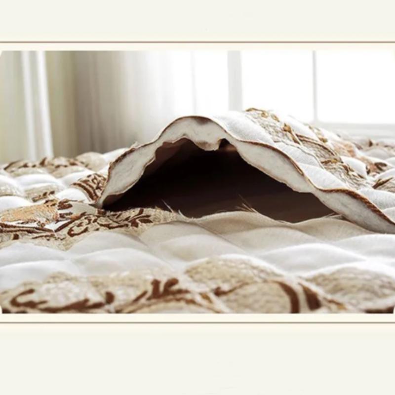 Dantela Europa Huse luxoase de canapea Perna jacquard Prosop de canapea vertical rafinat Decor camera de zi Tesatura in forma de L Huse anti-alunecare Four Seasons