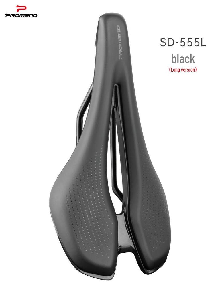 Breathable Hollow Ventilation Bicycle Seat Cushion - Comfortable Road Bike Saddle with Integrated Vacuum Bottom Shell Cycling Accessory