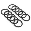 10 stuks Auto Bumper Spatbord Snelontgrendeling Bevestigingen Banden O-ring Pakkingen Rubber Universeel