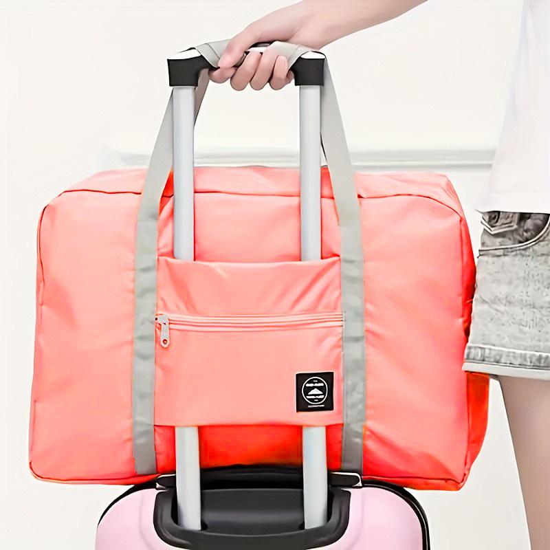 Foldable Travel Storage Bag - Large Capacity for Clothes and Quilts