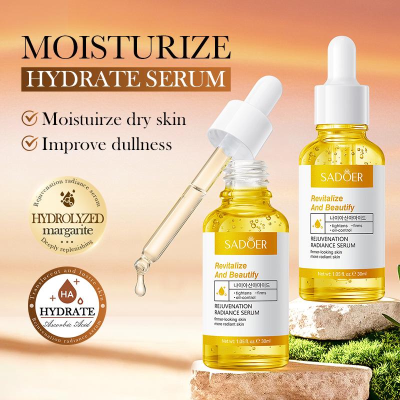 Skin Rejuvenation and Brightening Serum SADOER Moisturizing and Moisturizing Serum Gel