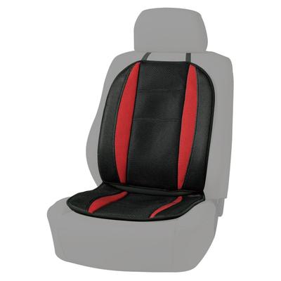 Cojín de Asiento de Malla de Diseño para Tamaño Doble con Coches Ligeros/Estándar, Tope, 45x95x2cm, Rojo, 5273-07R