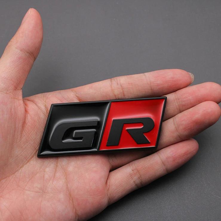 

3D Metal Logo GR Sport Badge Trunk Car Sticker For Toyota RS RC RZ YARiS Corolla CHR Harrier Camry GR SPORT Emblem Accessories