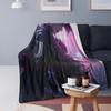 Levi Ackerman Blankets Soft Warm Flannel Throw Blanket Plush for Bed Living Room Picnic Travel Home Couch