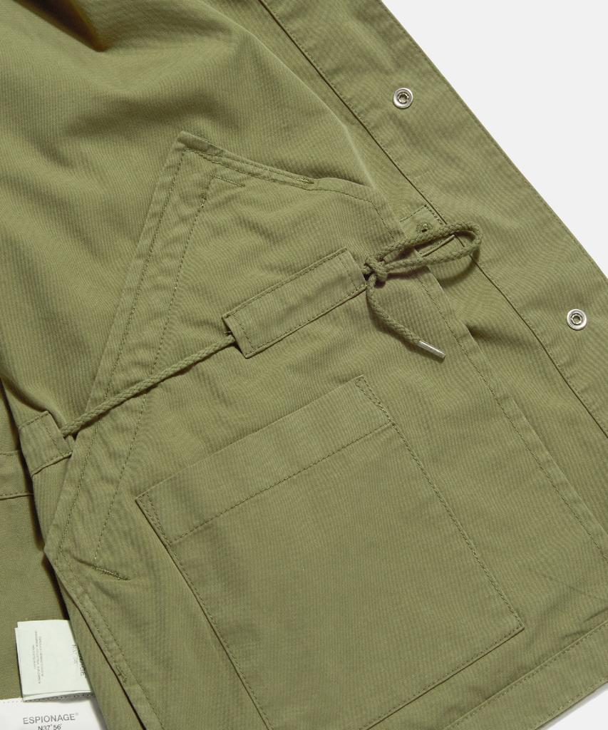 Espionage M50 Short Hooded Mil Parka Light Olive